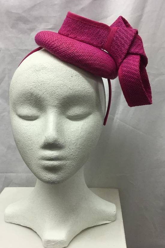 Fuchsia (hot pink) cocktail hat - one only