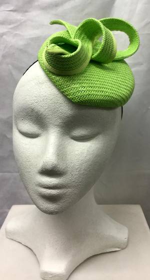 Lime cocktail hat