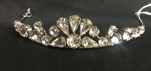 Swarovski crystal  teardrop tiara - one only